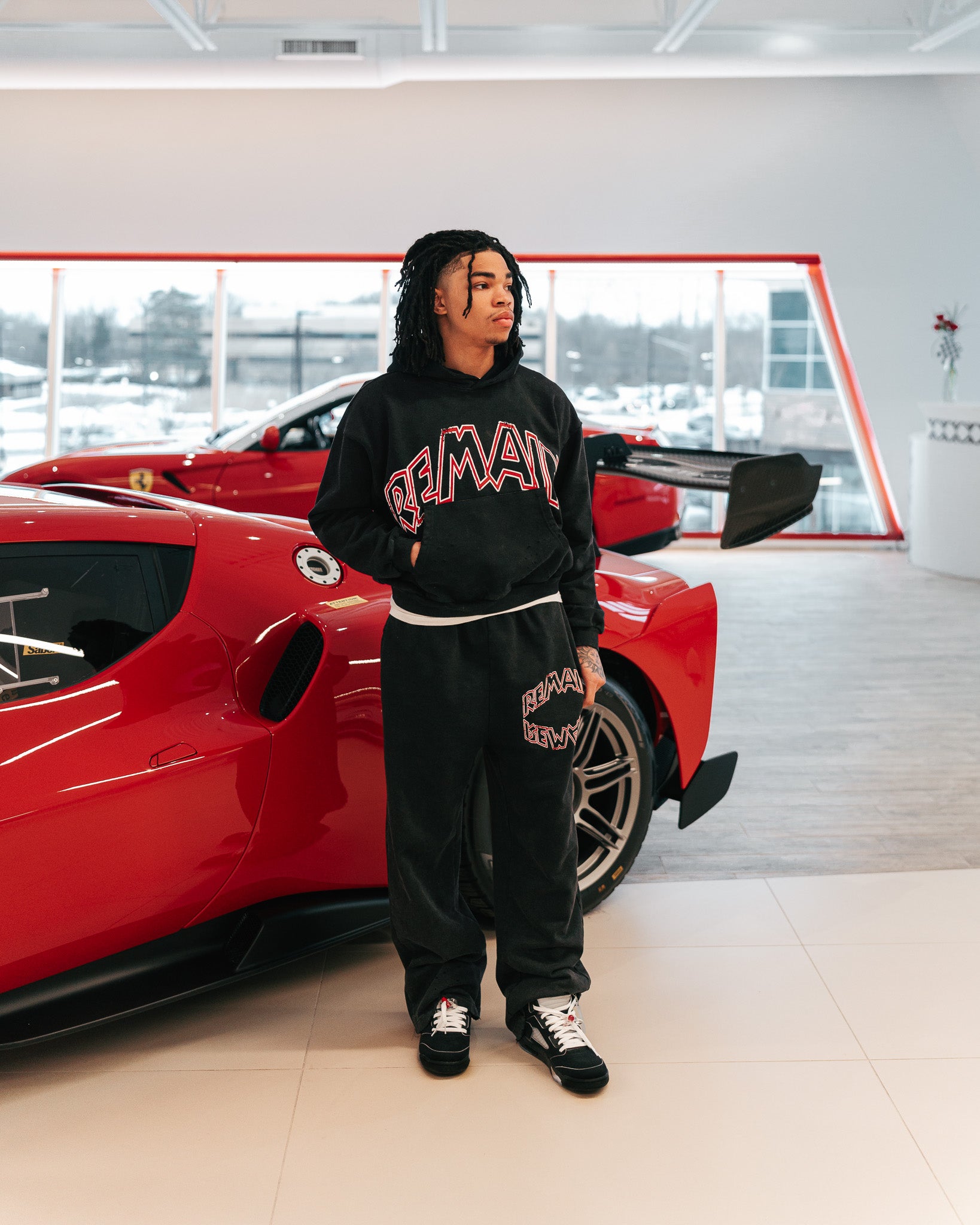 Vintage Washed Bred Pullover